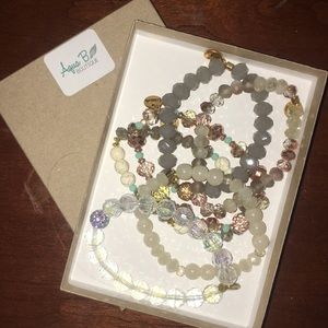 Set of 6 Neutral Erimish Bracelets
